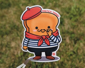 French Toast Sticker | Waterproof UV Protected Vinyl Decal