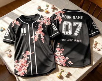 Anpassade tryckta Kpop-basebolltröjor, lämpliga för tonåringar, kvinnor och män, personliga Kpop-västtröjor, 2026 World Tour-tröjor, presenter till fans.