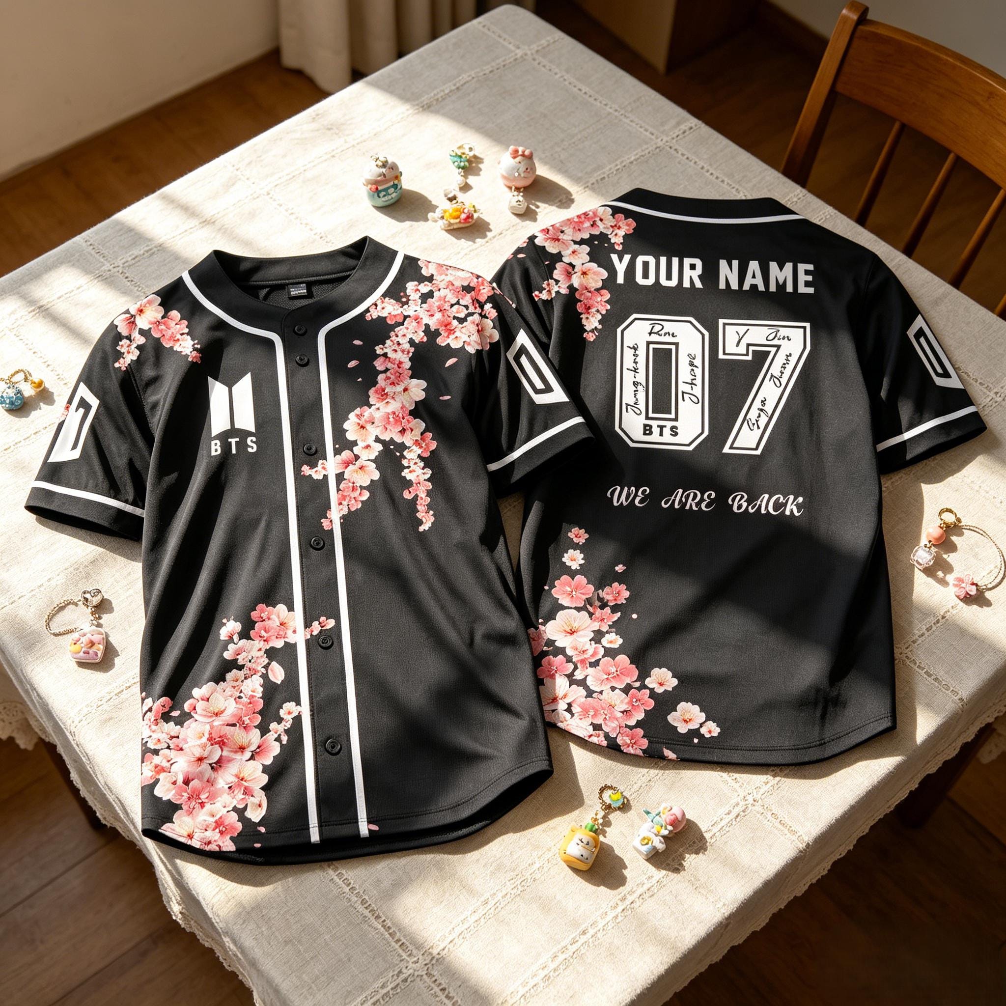 Bts Baseball Jersey - Etsy Canada