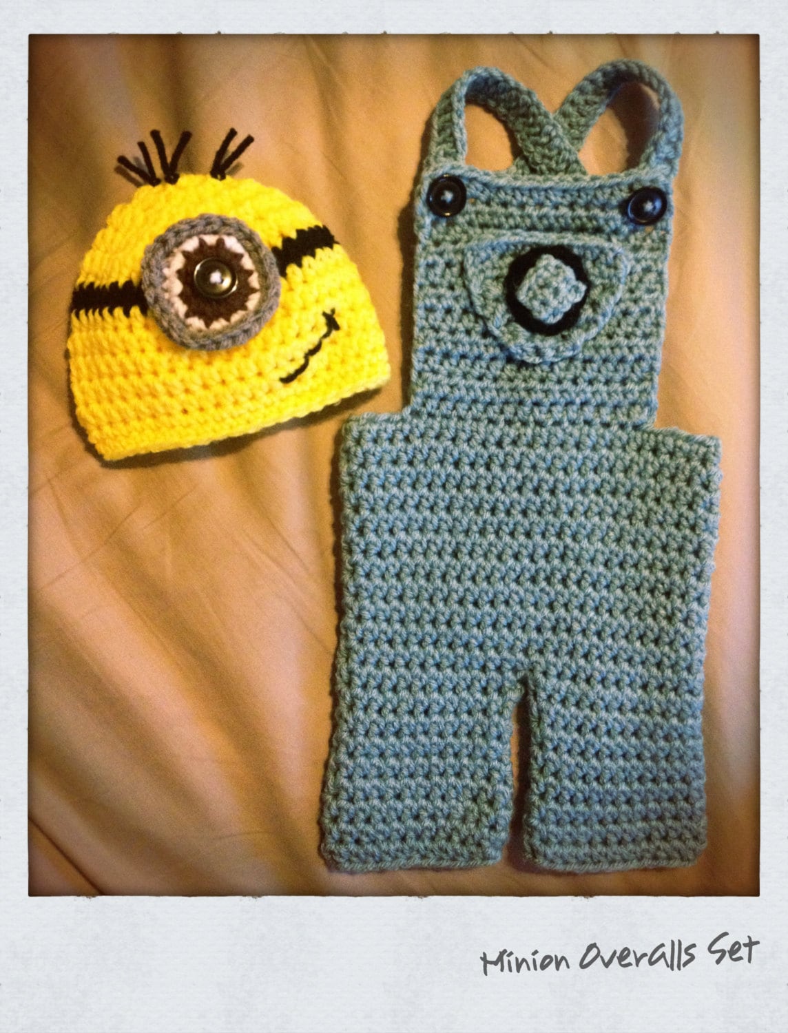 Minion Overalls and Hat Set--pattern ONLY--PDF Instant Download - Etsy