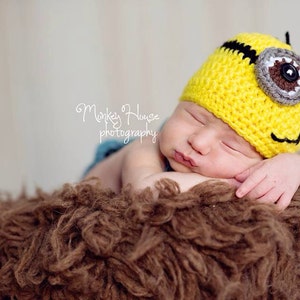 Minion Overalls and Hat SetPATTERN ONLYPDF Instant Download image 3