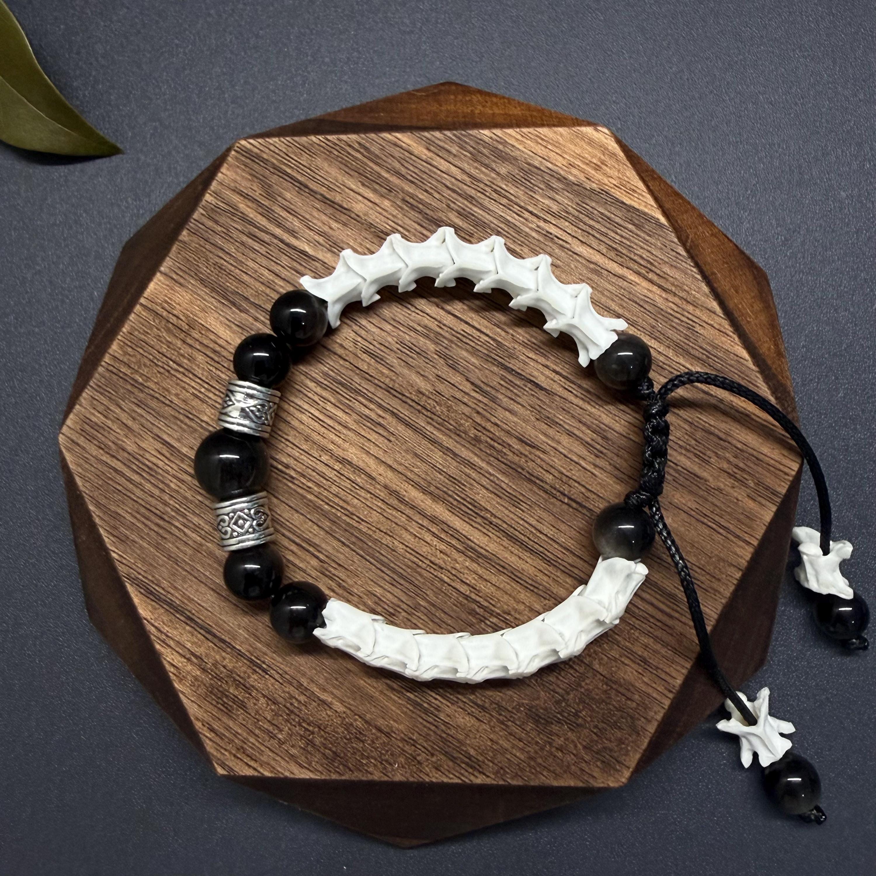 Snake Bone Bracelet - Etsy