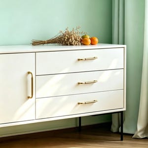 Nordic Style Furniture Hardware Set Elegant Drawer Pulls for Kitchen Cabinets Dresser Wardrobe Minimalist Home Improvement Upgrade Gift