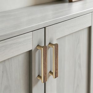 Modern Cabinet Pulls for Kitchen Drawer Knobs Mid Century Furniture Hardware Dresser Handles Minimalist Wardrobe Pulls Contemporary Decor