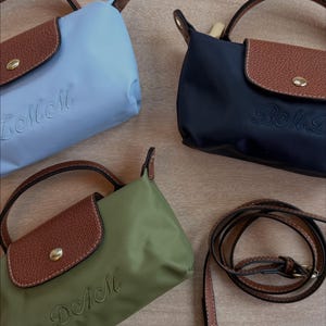 Embroidered Mini Crossbody Bag