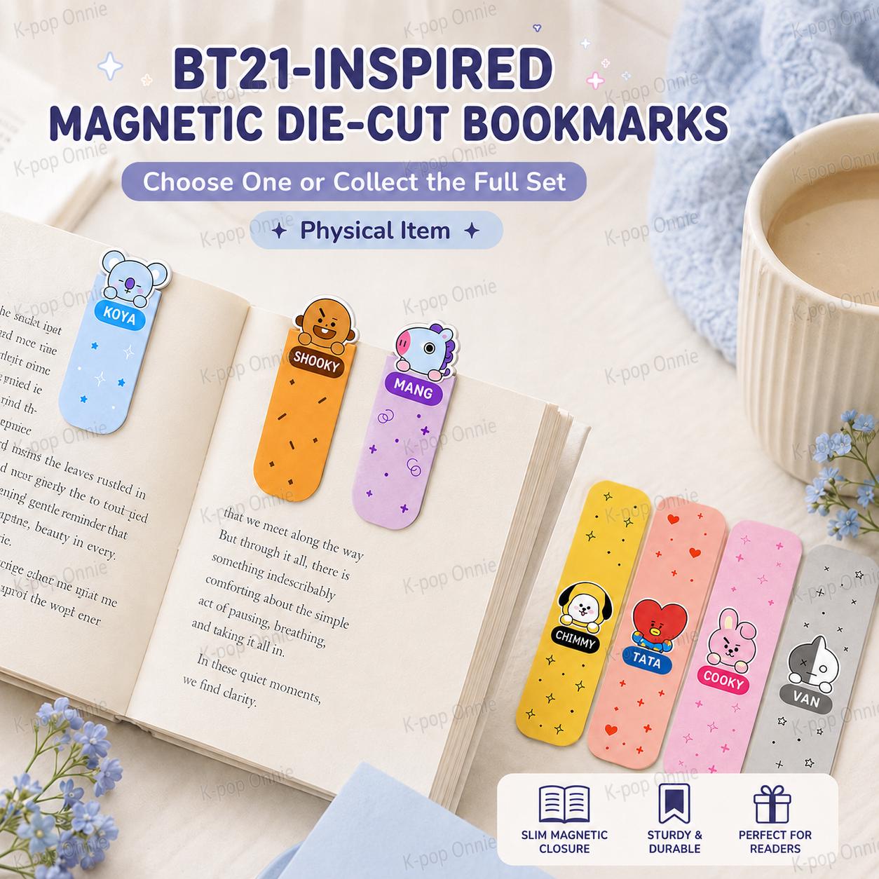 Bts Bookmark Magnet - Etsy