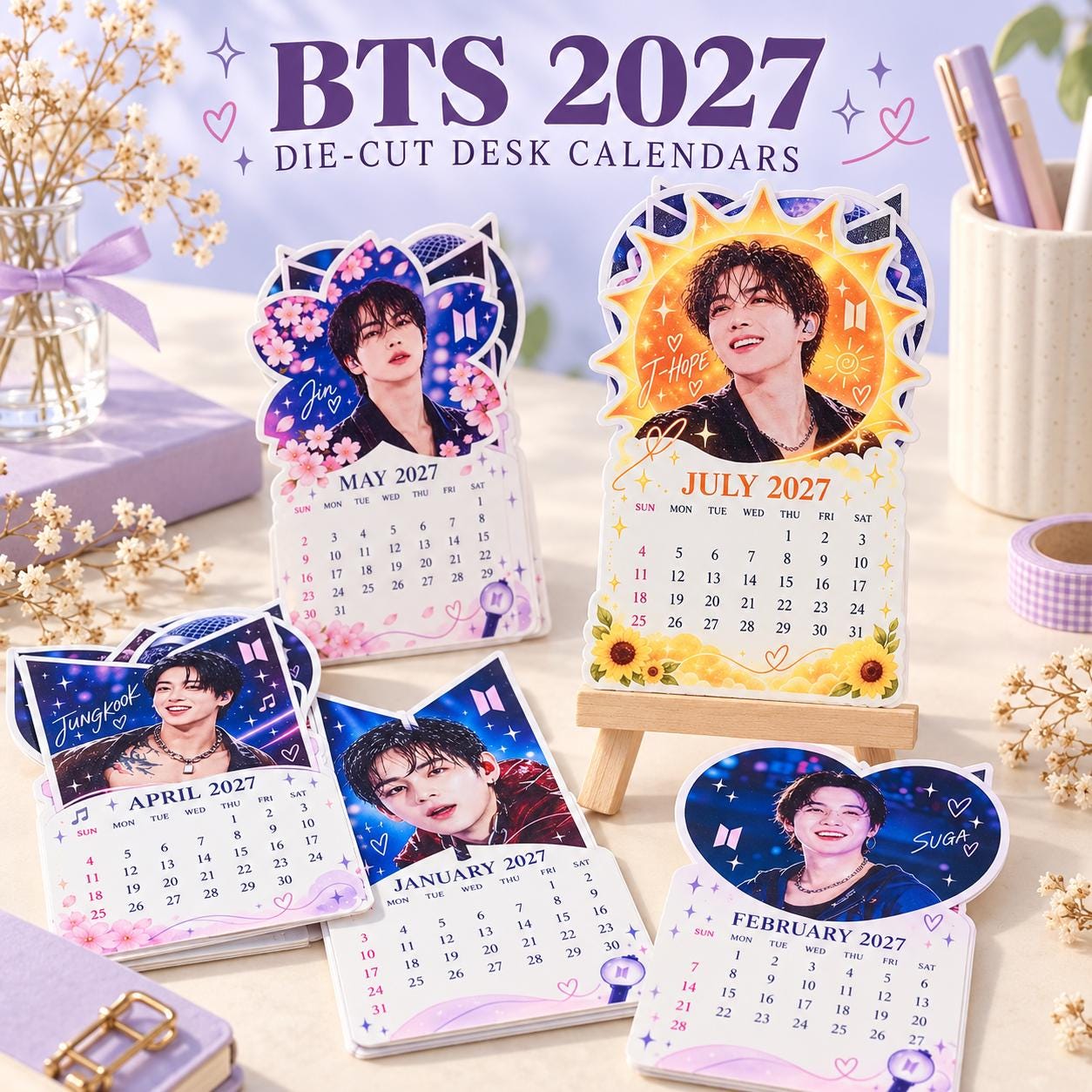 Bts Calendar - Etsy