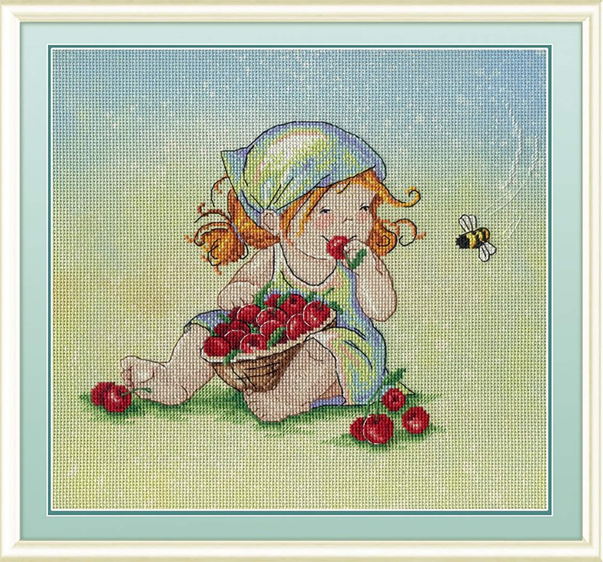 Counted Cross Stitch KIT Children. For children | Etsy