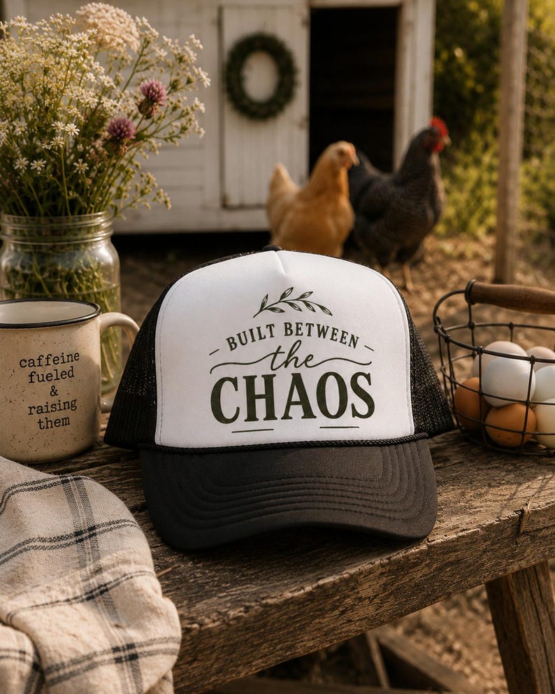 Built Between the Chaos Trucker Cap