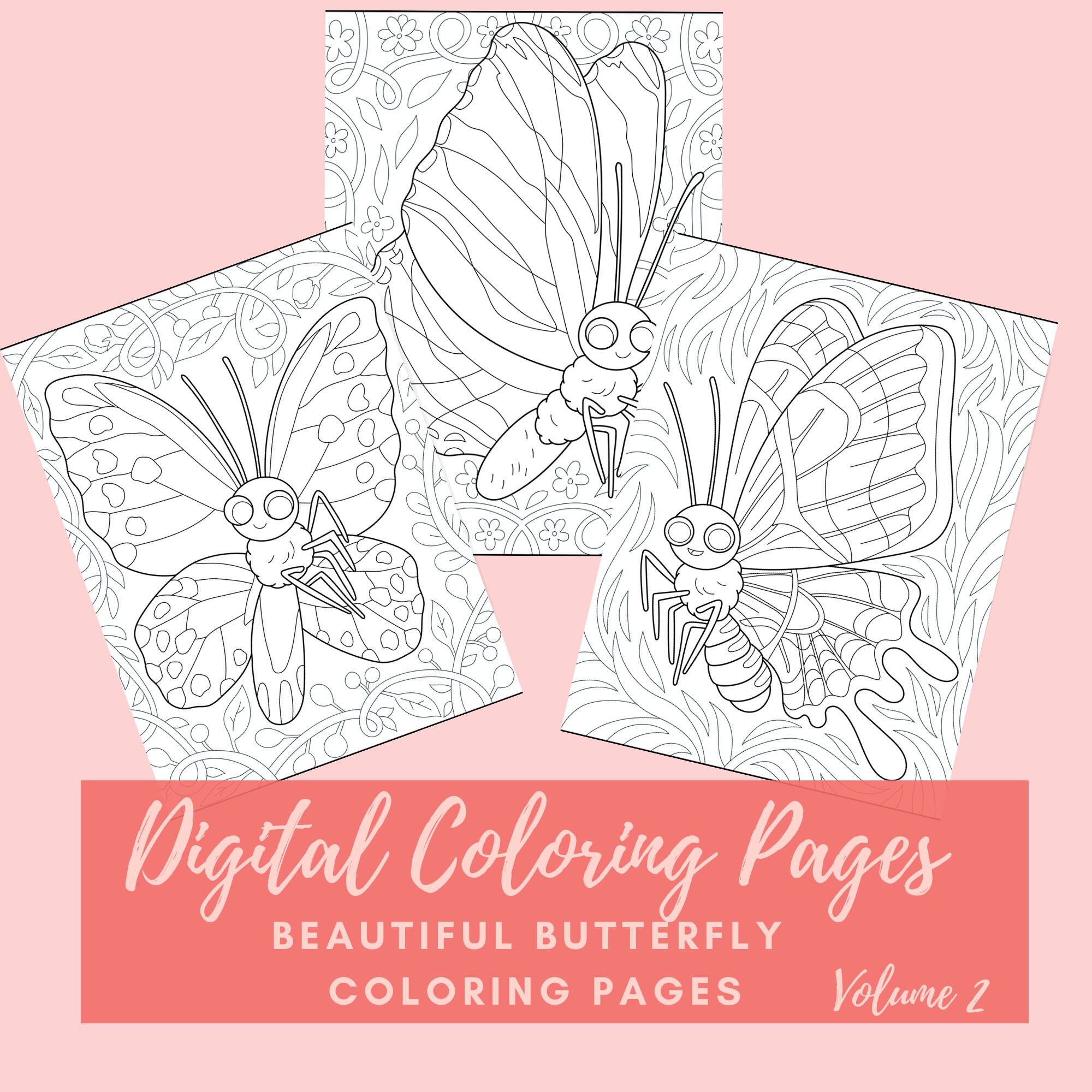 Digital Coloring Pages for Good-notes, Procreate, Notability, Xodo, and