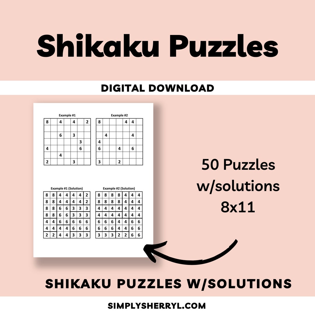 Example Puzzles and Solutions