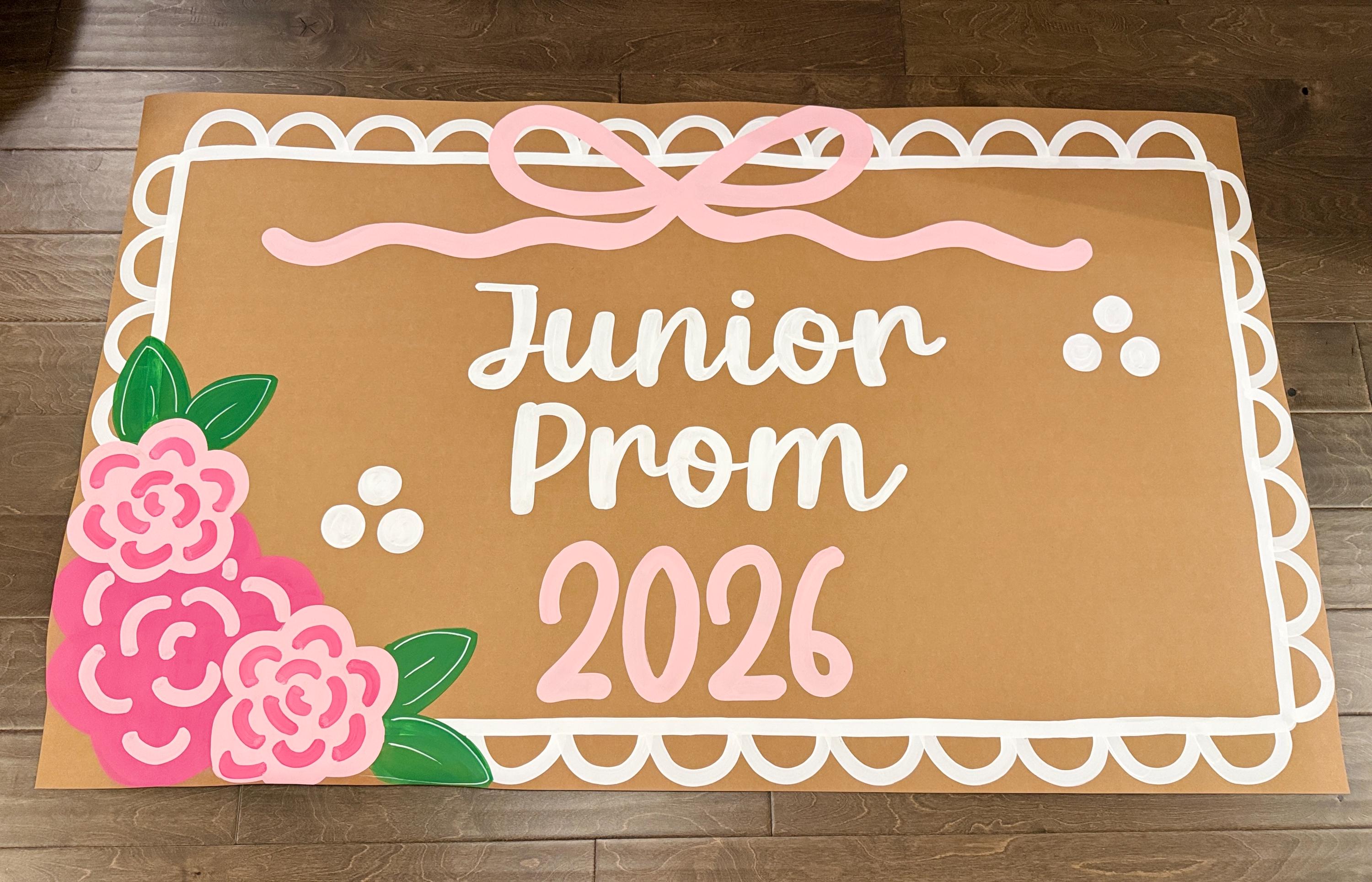 Custom Hand Painted Prom Banner | Prom Sign - Etsy