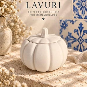 LAVURI Pumpkin Pot – Handgemaakt decoratiepotje