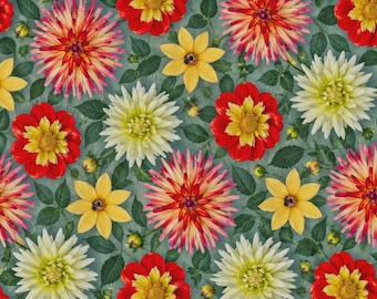 Emballage cadeau à motif floral