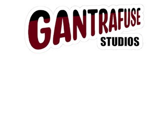 Gantrafuse Studios Kiss-Cut Vinyl Stickers (Glossy Finish)