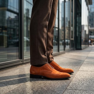 burnt orange dress shoes Orange Mens Dress Shoes | Bold Derby