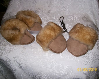 Sheepskin Thumbless Baby Mitten