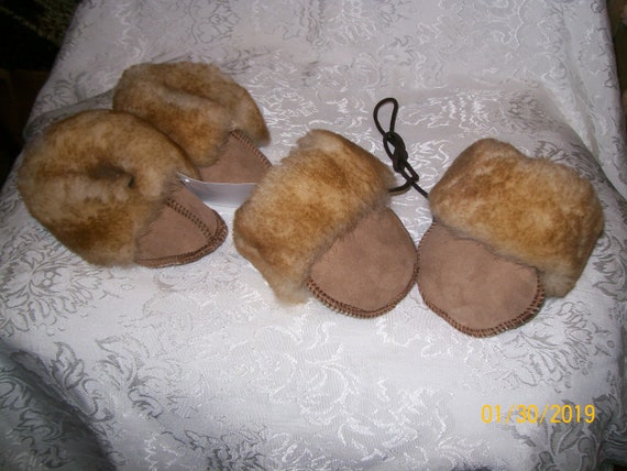 Sheepskin Thumbless Baby Mitten