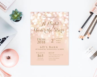 formal invitation etsy