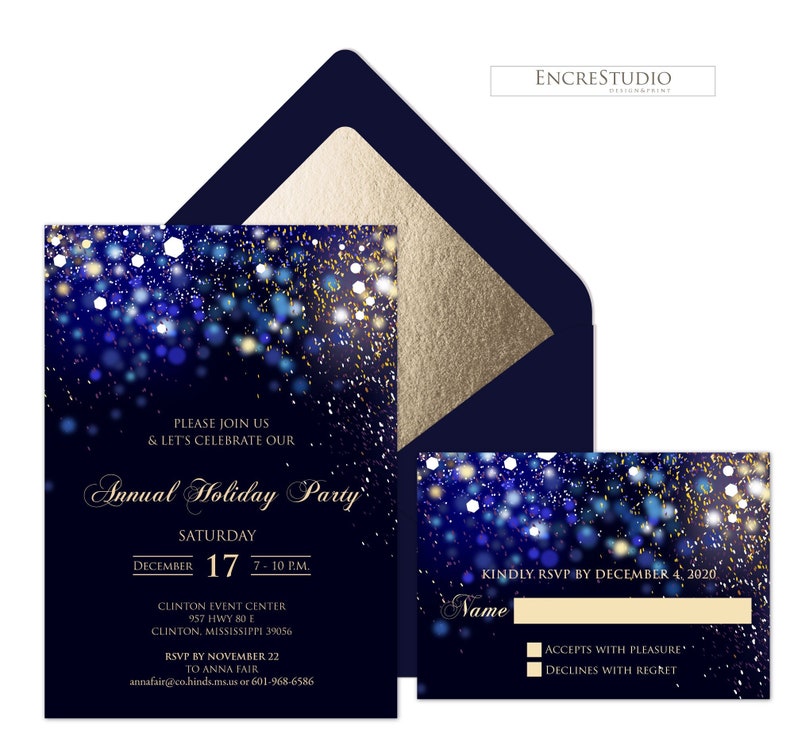 Editable Company Party Invitation Template Annual Party - Etsy