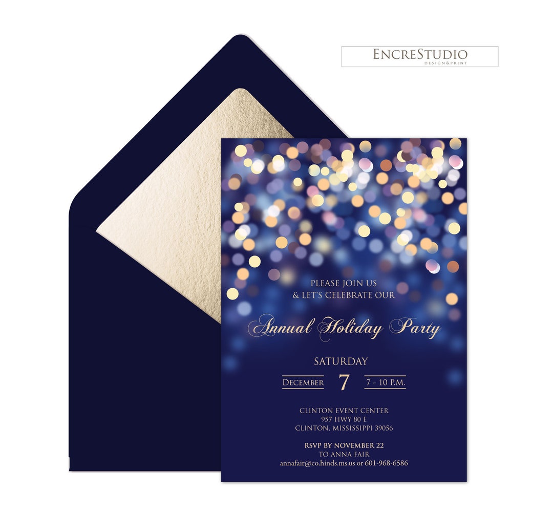 Editable Annual Company Party Invitation, Corporate Invitation Template Instant Download - Etsy