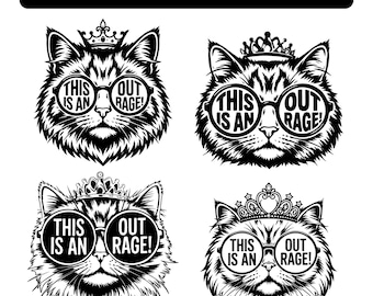 Dungeon Crawler Carl merch bundle Png Svg,This Is An Outrage Princess Donut And Mongo Design,Get in the Dungeon,Bookish Digital File