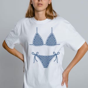 Bikini Set bundle SVG PNG,Trendy Bikini Shirt Design,Summer Beach Png,Pool Party PNG,Trendy Summer Shirt Png,Bikini Top svg,Cricut files image 6