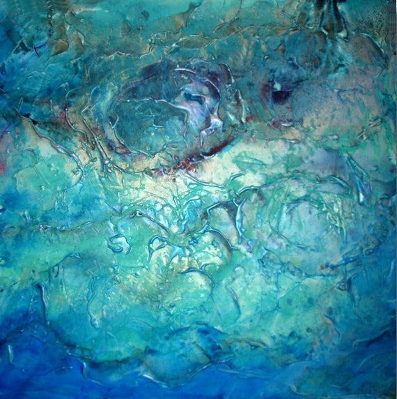 Abalone shell art Original Artwork by Caroline Ashwood | Etsy
