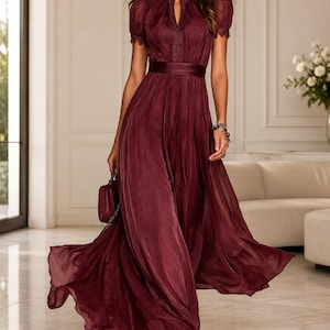 Gauzy Flowy Dress