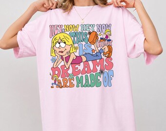 Comfort Colors Retro Sweatshirt, Cartoon Dreams Graphic Tee