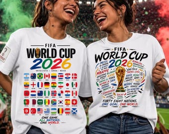 Coppa del Mondo 2026 PNG / Design maglia da calcio / Grafica per tifosi sportivi / Abbigliamento da calcio PNG / Download digitale immediato