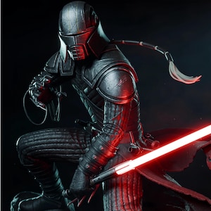 Rogue Force Adept STL File – High‑Impact Collector Display Statue