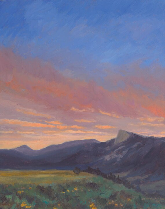 August Sunset Tooth of Time Philmont New Mexico Open