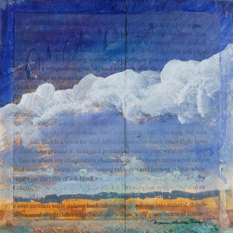 New Mexico Sky Musing No. 3  New Mexico landscape New image 1