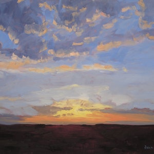 New Mexico Sunrise - Philmont (New Mexico landscape, landscape print, New Mexico art)