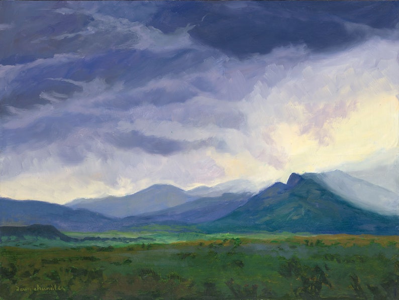 That New Mexico Evening Storm Aura Philmont New Mexico image 1