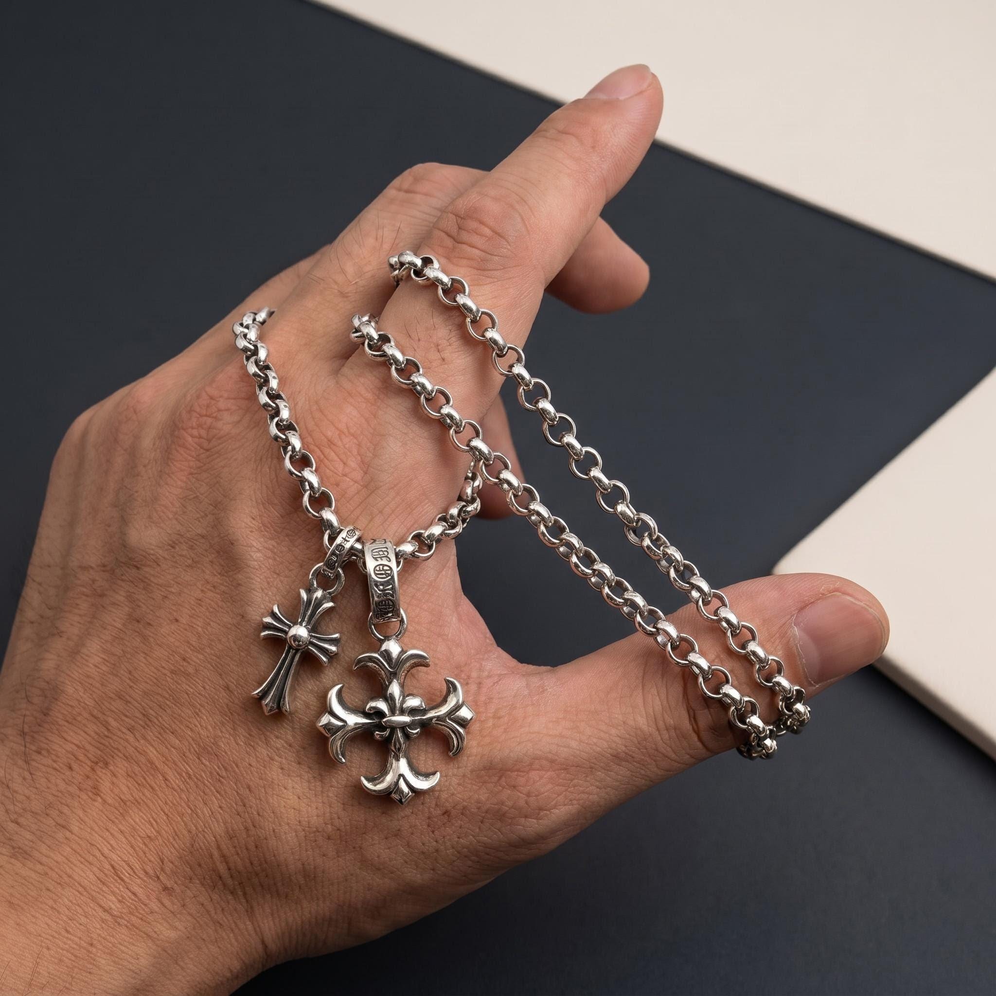 Chrome hearts necklace - Etsy 日本