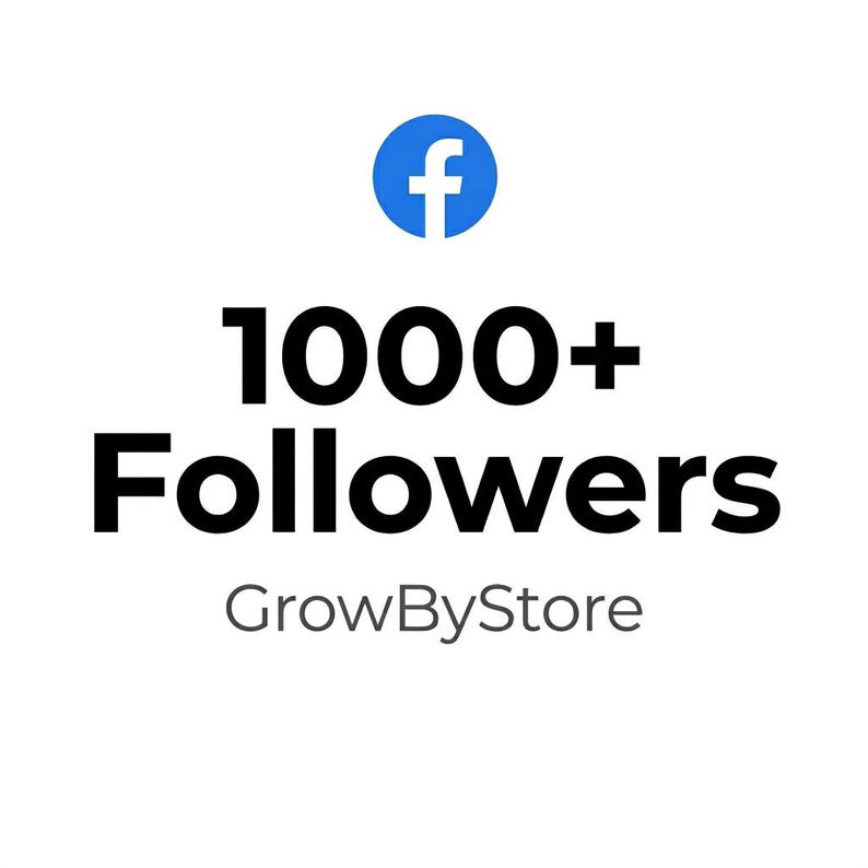 Follow Facebook Design Servizio per aumentare i follower su Facebook / Aumento di oltre 1000 ...
