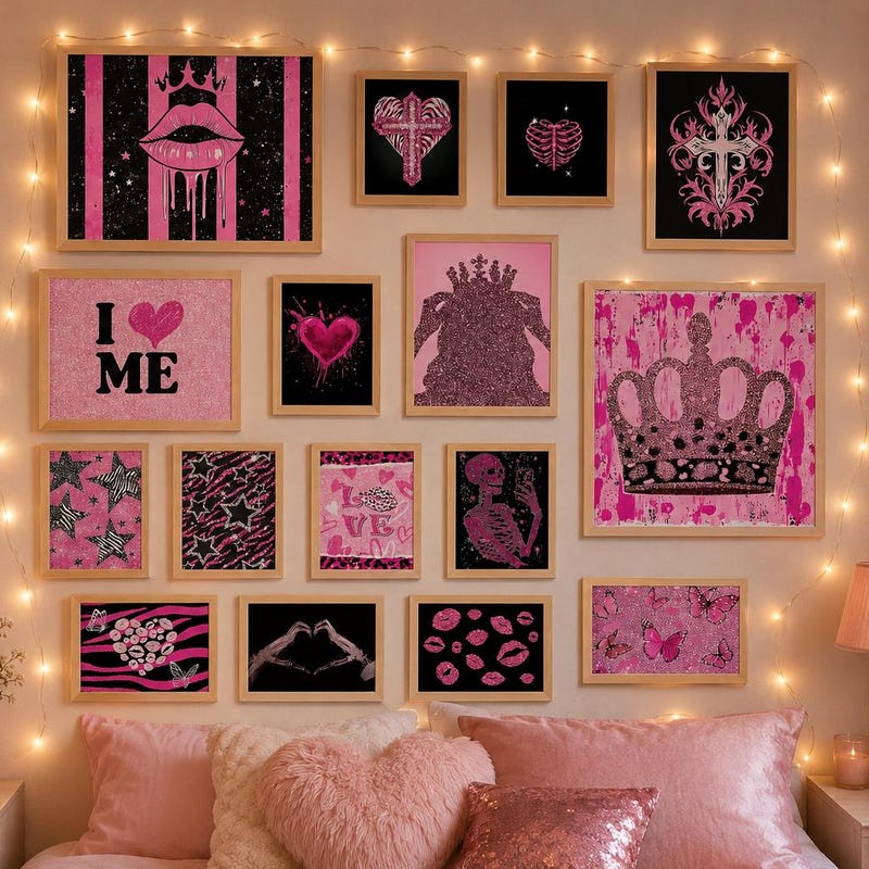 Y2k Baddie Wall Art - Etsy