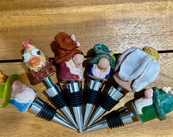 Tapón de cerámica para vino