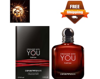 Armani Stronger with You Parfum 3.3 oz / 100 ml Parfum