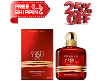 Giorgio Armani Stronger With You Tobacco 3.3 oz / 100 ml Eau de Parfum