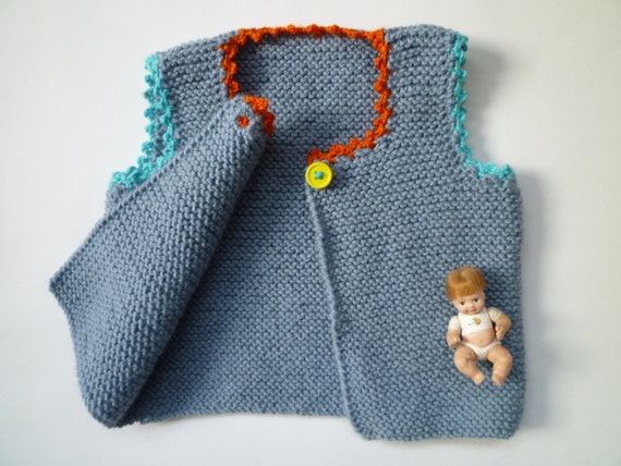 Knit Baby Vest Baby Boy Vest