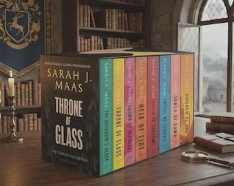 Throne of Glass Complete Paperback Box Set | Sarah J. Maas Epic Fantasy Collection