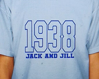 Jack and Jill Youth Varsity 1938 T-shirt