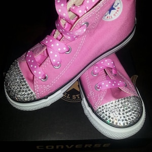 Bling Bling Girls Converse with Swarovski Crystals