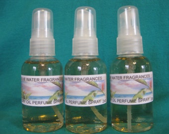 HEAT RUSH Type  Dry Oil Spray Perfume Body Fragrance Oils 2oz 60ml