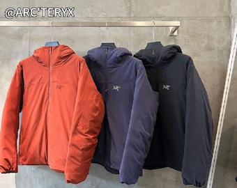 Giacca con cappuccio Arcteryx Atom, giacca imbottita per uomo e donna