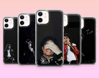 Micehal Jackson Phone Case Hip Hop King Music  Cover for iPhone 17Pro,16,15,14,13,12, Samsung S26, S25, S24, S23Fe, A16, A56, Pixel 10, 9Pro