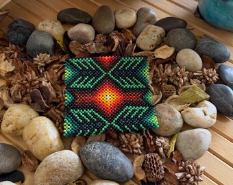 Perlenarmband, authentische indigene Handarbeit, Amazonas-Zeremonialschmuck, Noke Koi Artisan - Brasilien